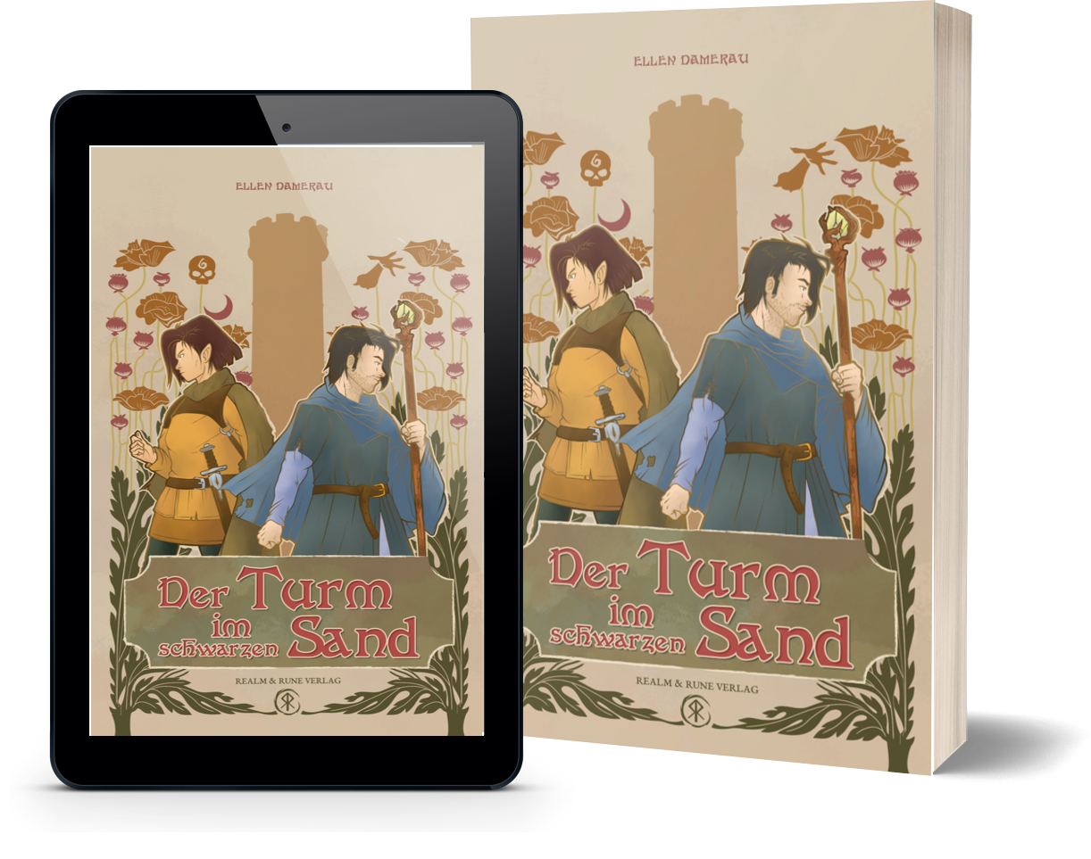 Buchcover: Der Turm im schwarzen Sand